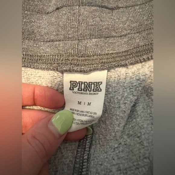 Victorias Secret Pink Grey Joggers - Picture 7 of 7